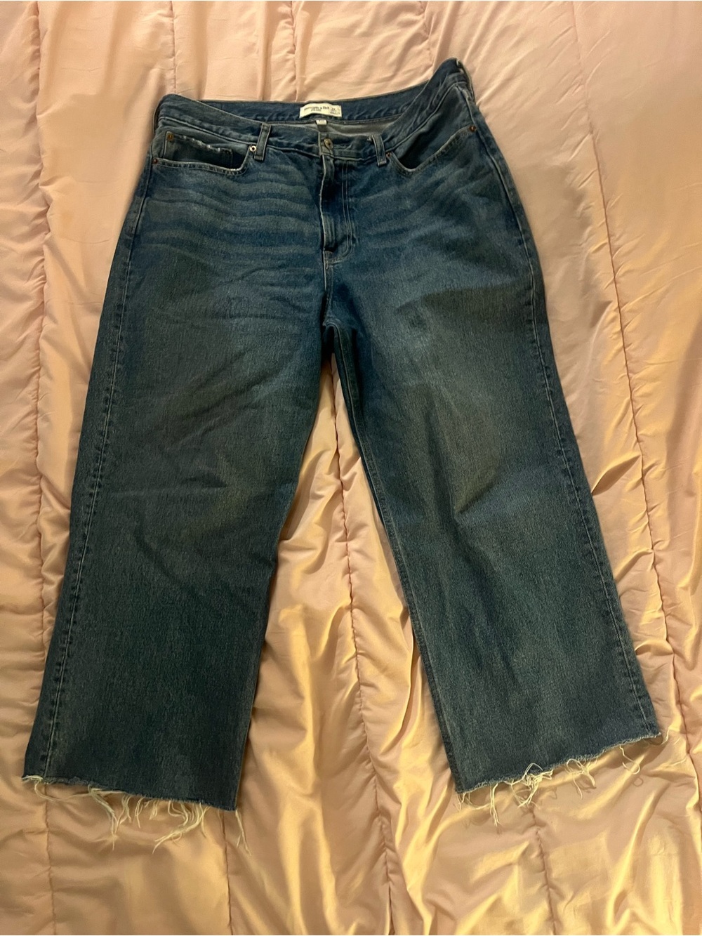 Abercrombie & Fitch mid rise slouchy jeans